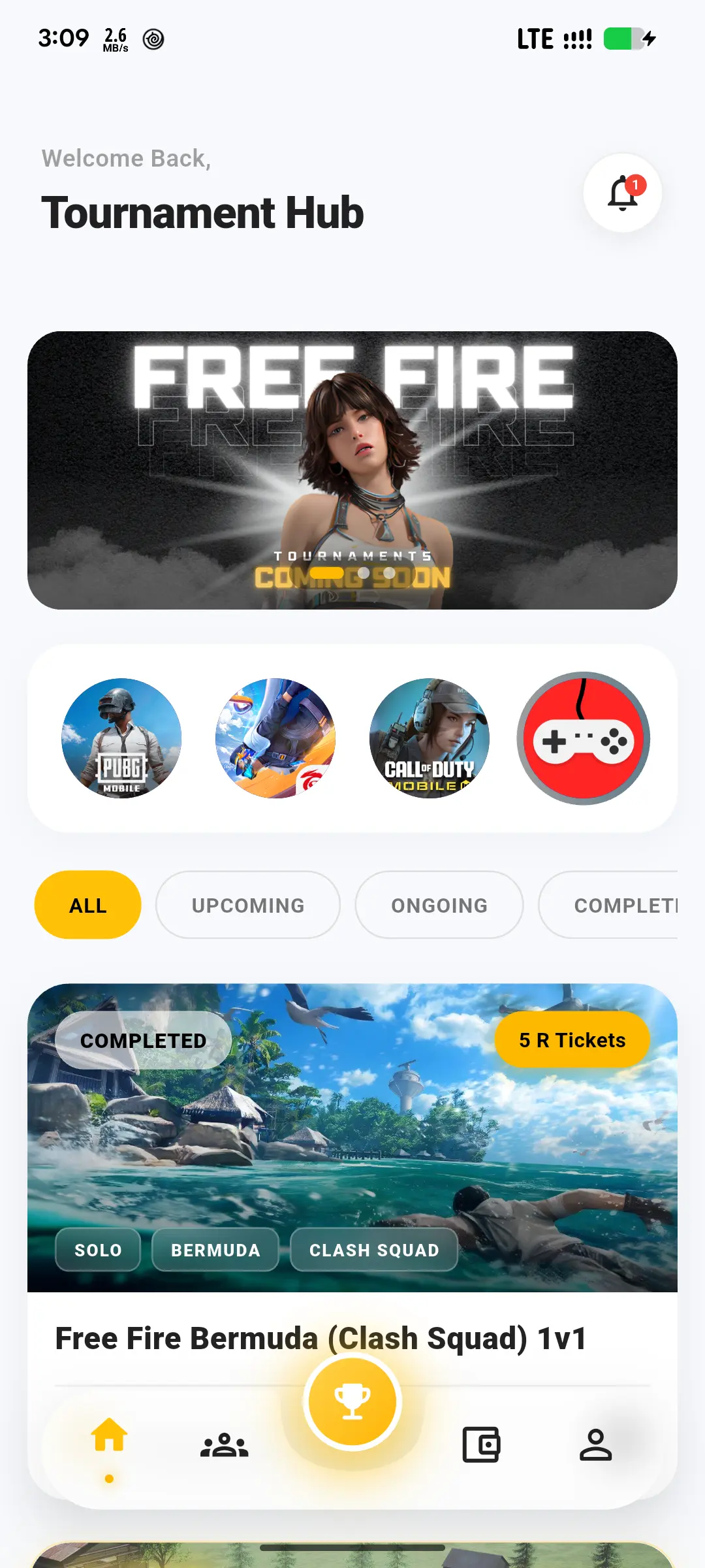 Home Screen